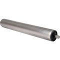 Omni Metalcraft 1.9" Dia. x 16 Ga. Stainless Steel Roller for 10" O.A.W. Omni Conveyors, ABEC Bearings 45250-10-GP
